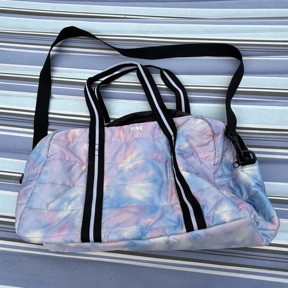 PINK Victoria's Secret Handbags - PINK Victoria's Secret Pastel Women's Duffel/Travel Bag